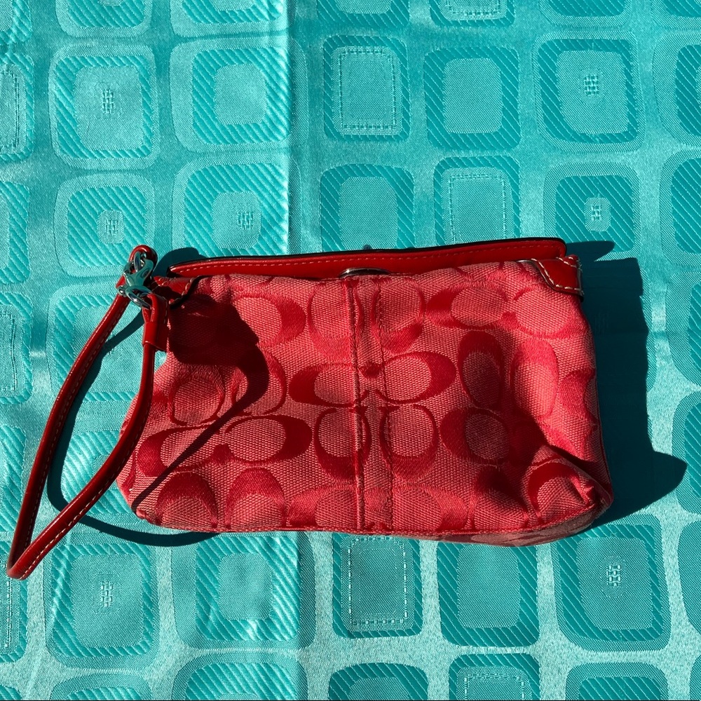 Coach wristlet